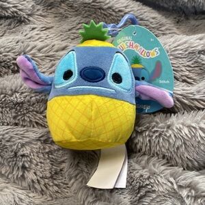 NWT Stitch Squishmallow Clip